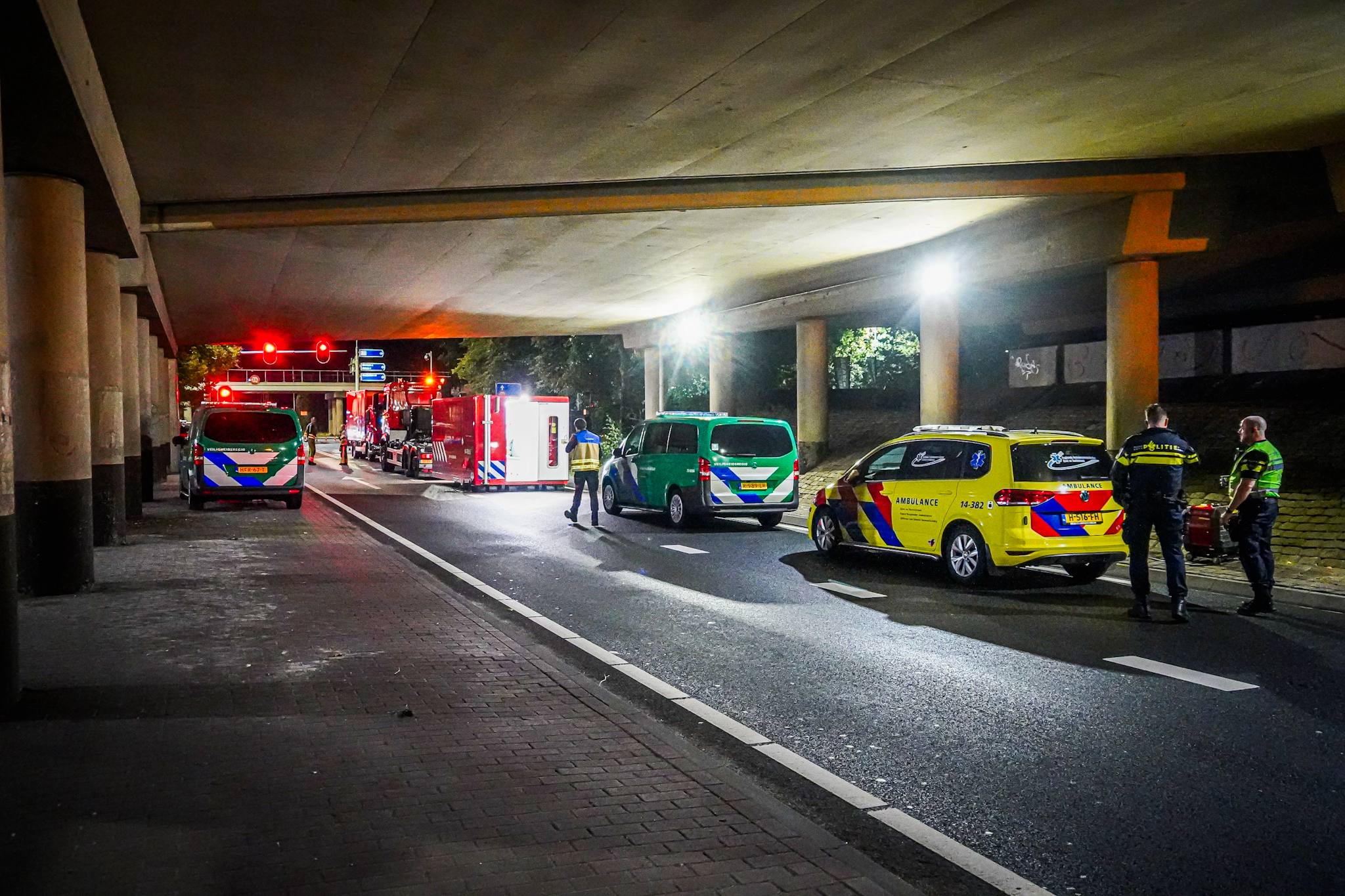 UPDATE: Groot gaslek zorgde voor urenlange inzet hulpdiensten in Laren - foto