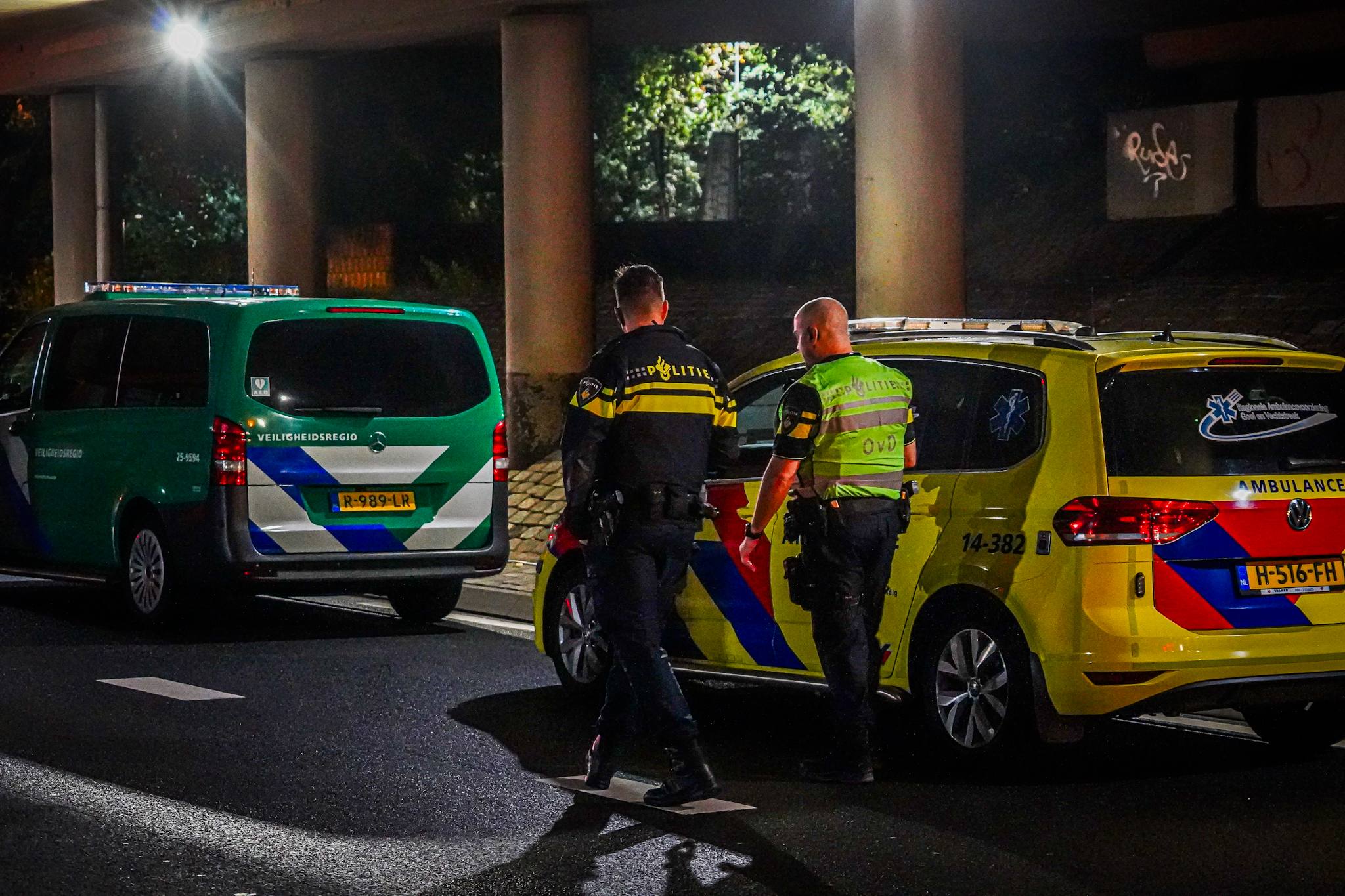 UPDATE: Groot gaslek zorgde voor urenlange inzet hulpdiensten in Laren - foto