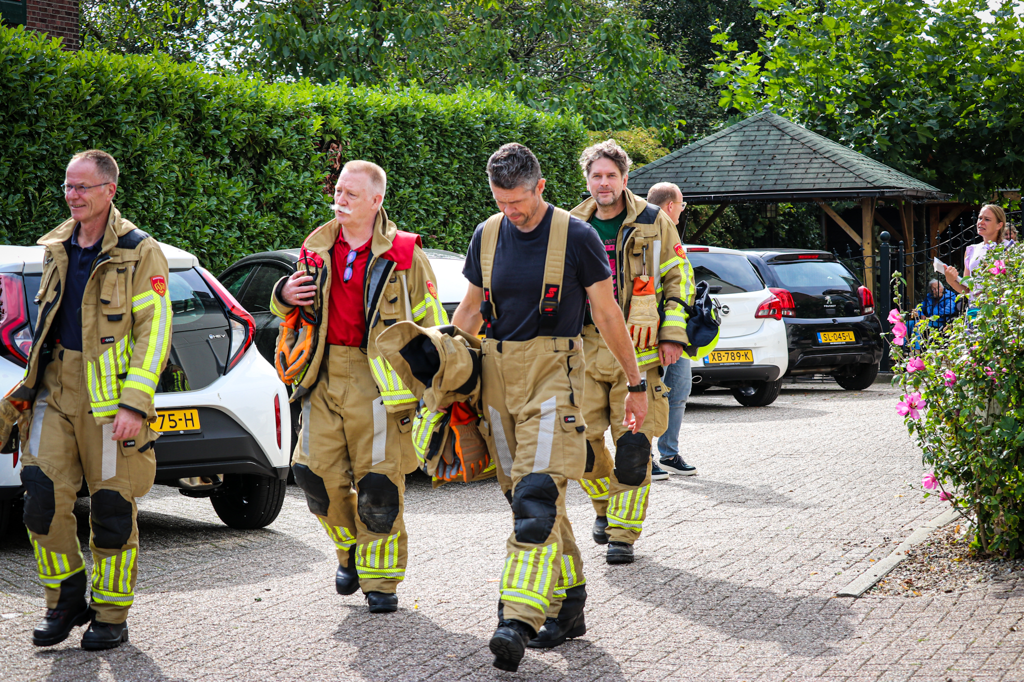 Brandweer rukt uit voor controle na mogelijke brandmelding