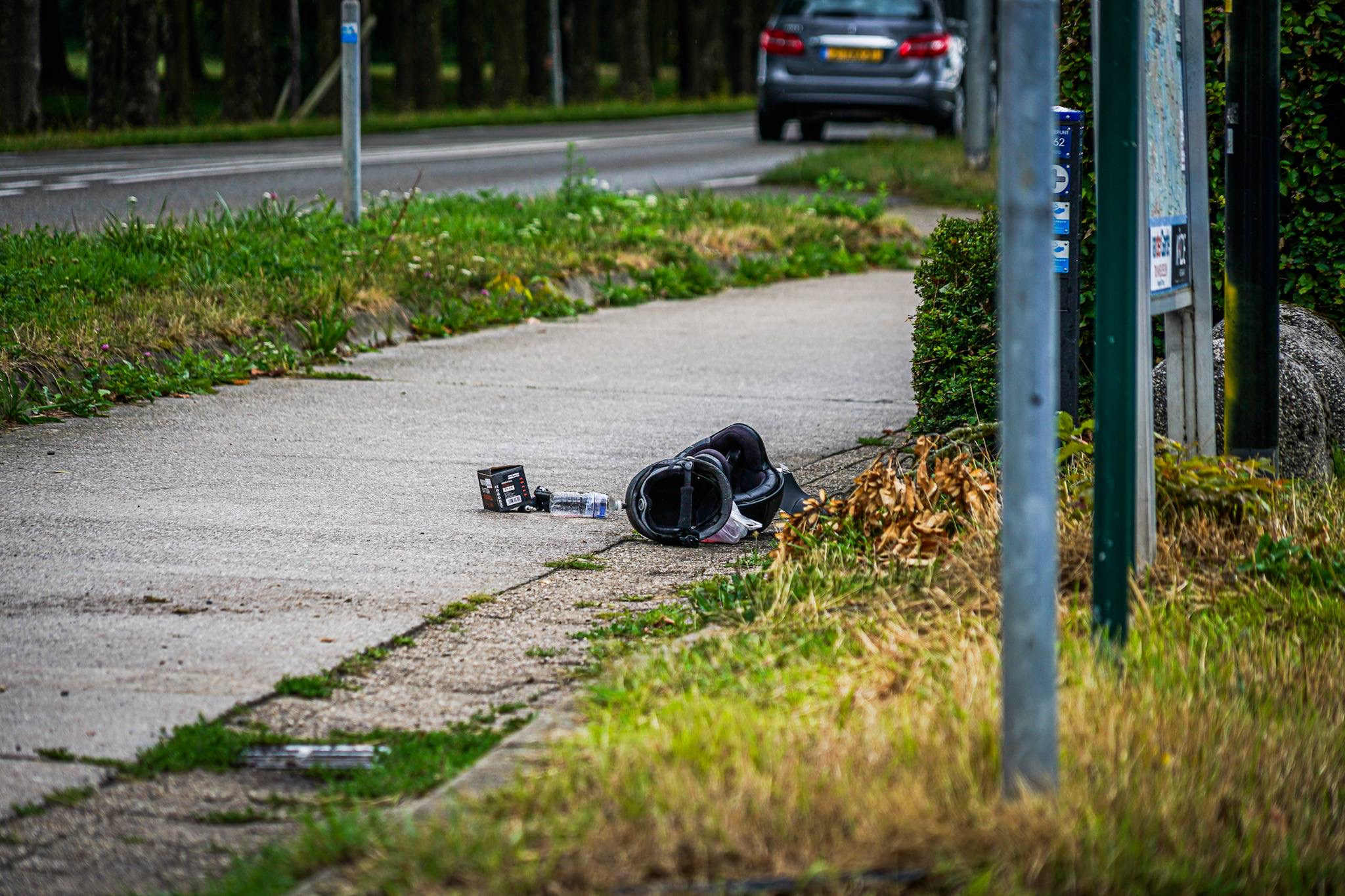 Scooterrijder gewond bij eenzijdig ongeval - foto