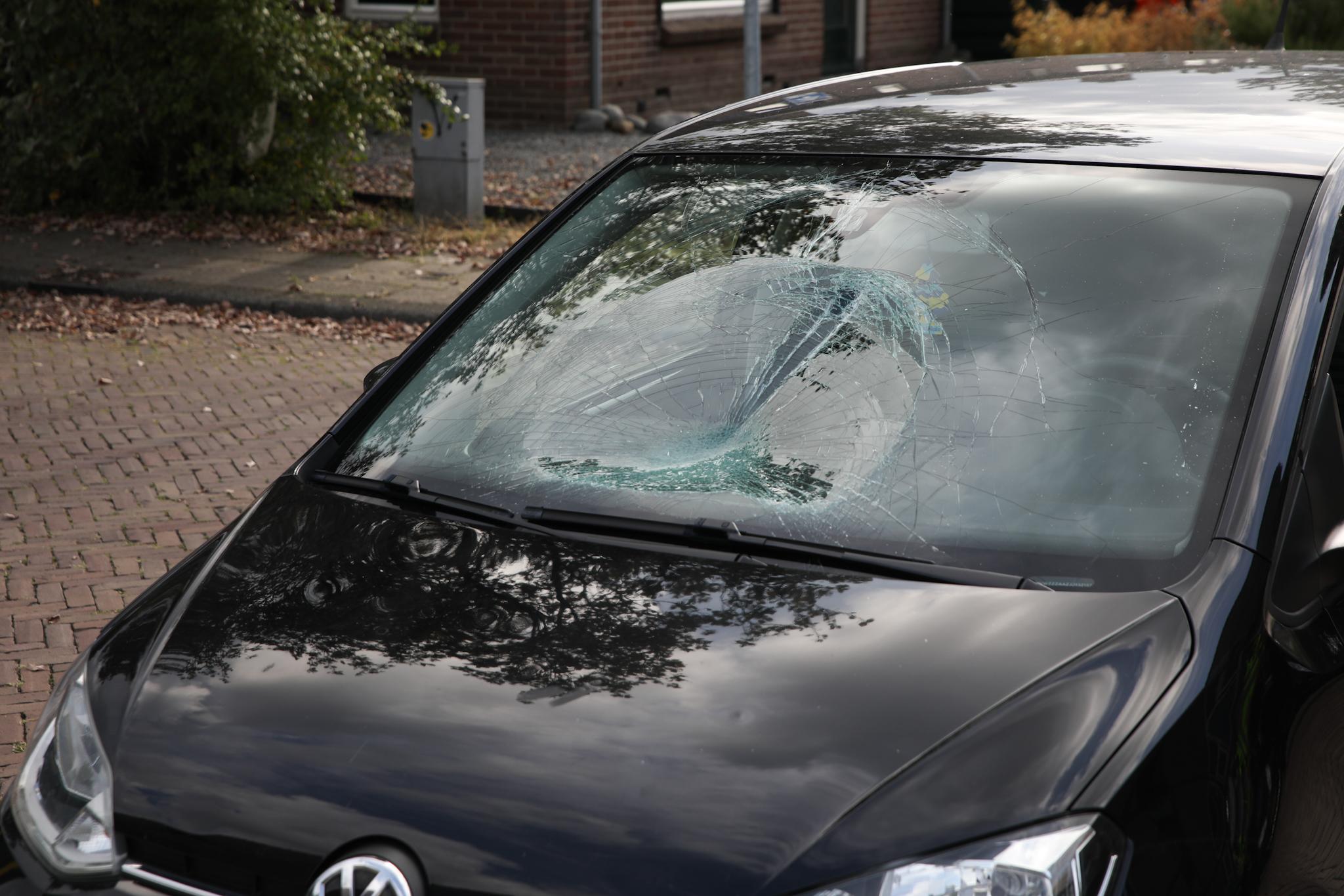Aanrijding tussen auto en fietser